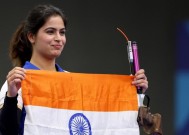 Manu Bhaker获得铜牌，这是印度在2024年巴黎奥运会上的首枚奖牌